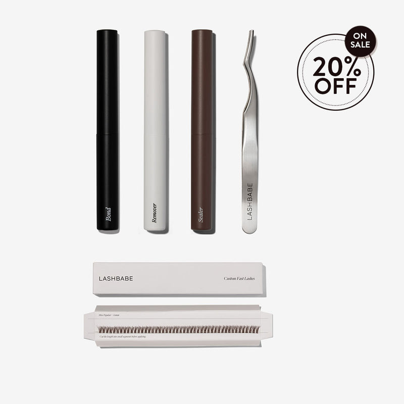 Custom Fast Lash Starter Kit - Brown Collection