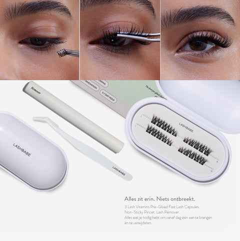 Lash Vitamins - Pre-Glued Fast Lash Starter Kit