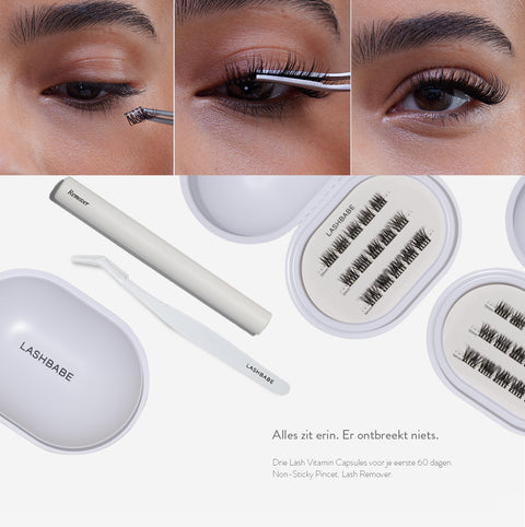 Lash Vitamins - Pre-Glued Lash Cluster Starter Kit