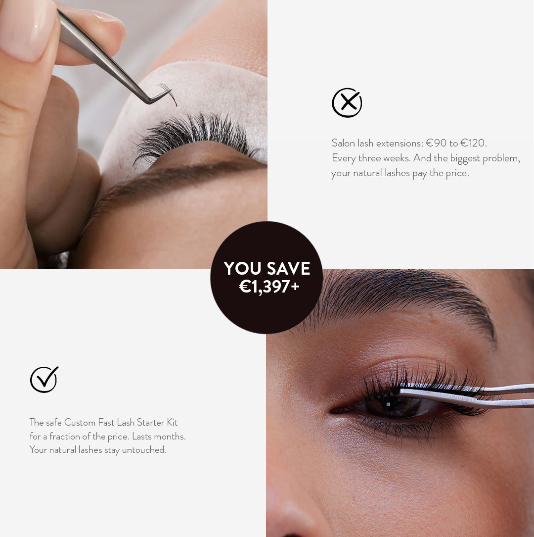 Fast Lash Starter Kit - Brown Collection