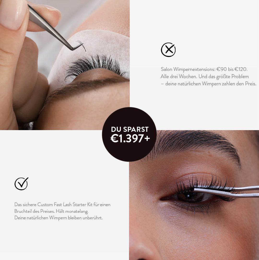 Custom Fast Lash Starter Kit - Brown Collection