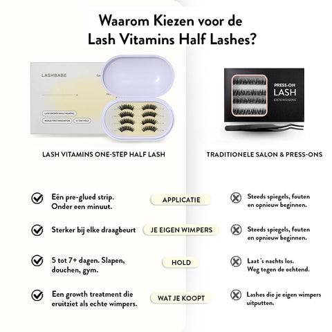 Lash Vitamins - Half Lashes