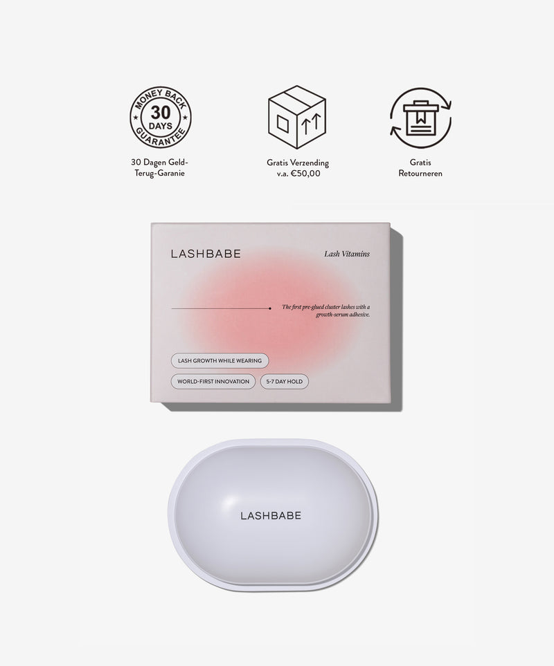 Lash Vitamins - Pre-Glued Cluster Lash Caffeine Pep Effect