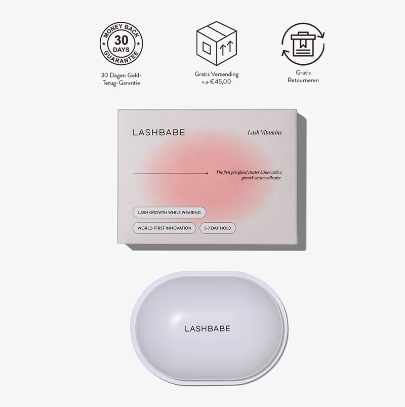 Lash Vitamins - Pre-Glued Clusters Caffeine Peptide