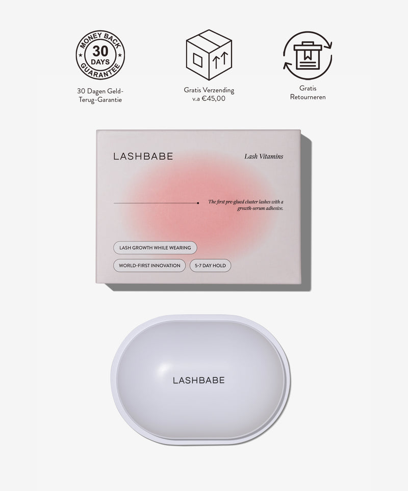 Lash Vitamins - Pre-Glued Clusters Caffeine Peptide