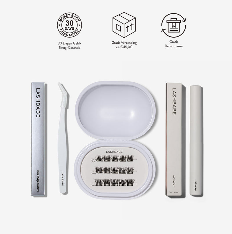 Lash Vitamins - Pre-Glued Lash Cluster Starter Kit