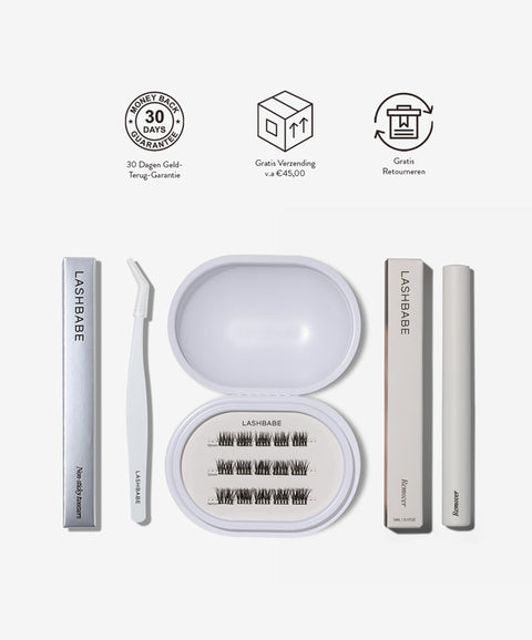 Lash Vitamins - Pre-Glued Lash Cluster Starter Kit