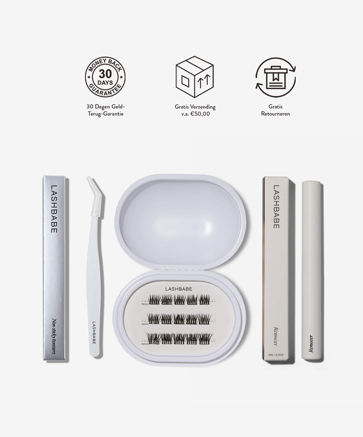 Lash Vitamins - Pre-Glued Lash Cluster Starter Kit