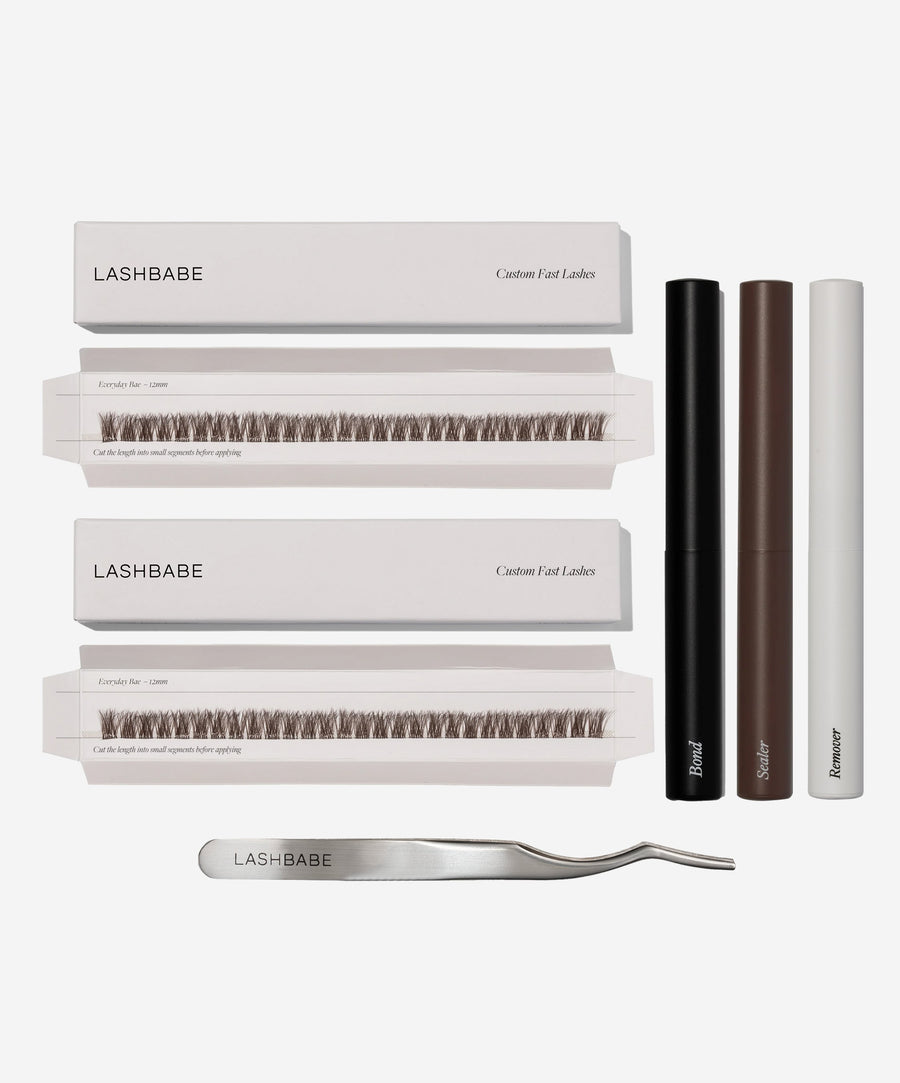 Custom Fast Lash Starter Kit - Brown Collection
